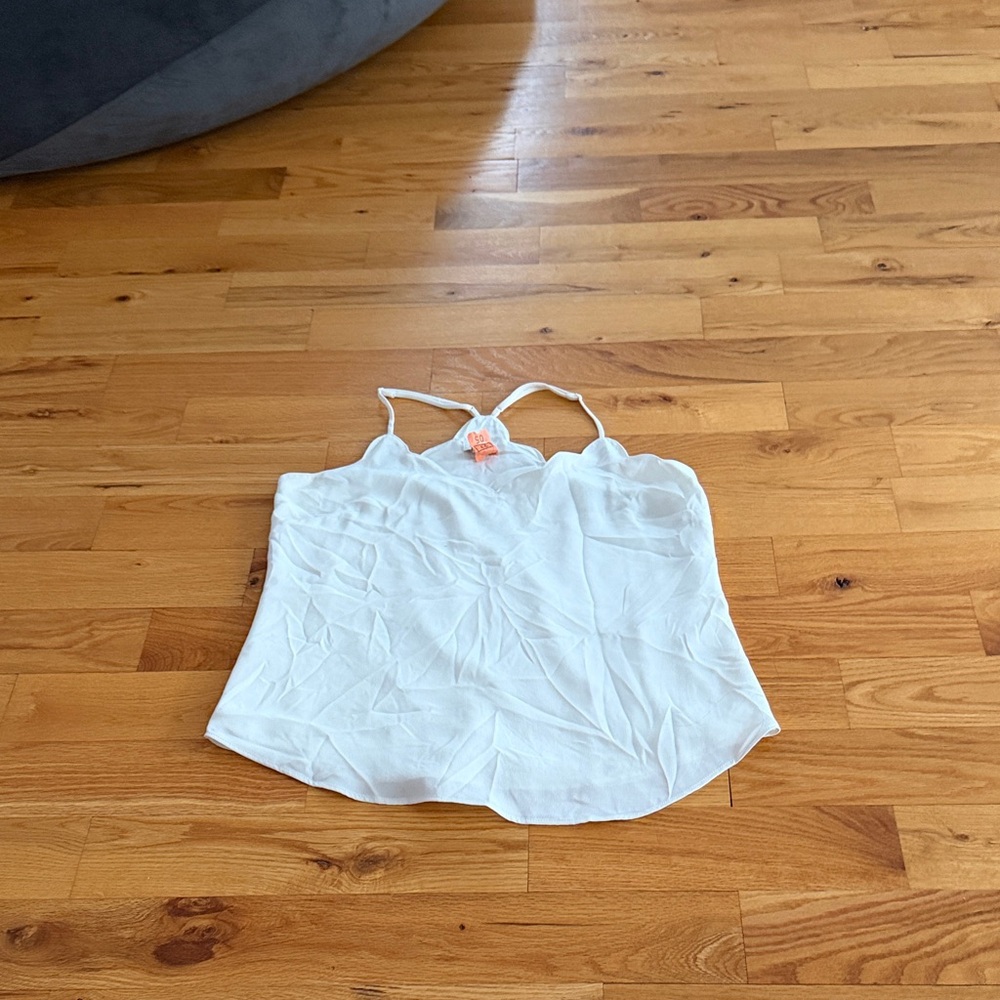J. Crew White Camisole Top